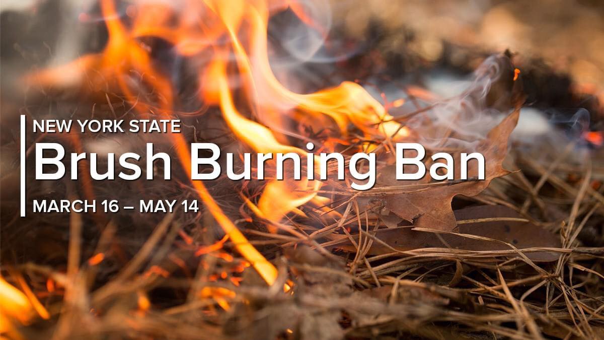 NYS Annual Burning Brush Ban